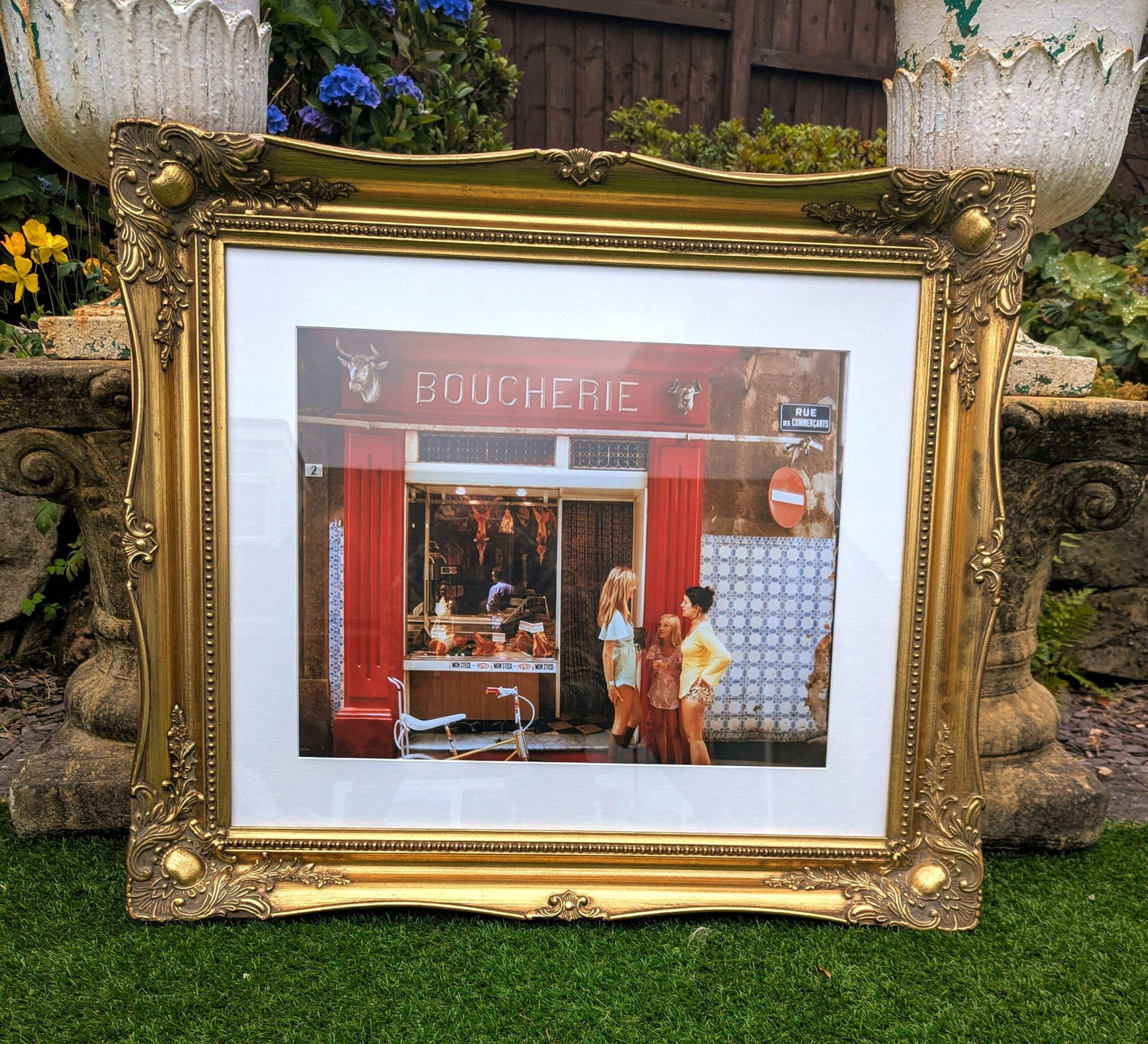 Saint-Tropez Boucherie' by Slim Aarons Open Edition - Delivery Available