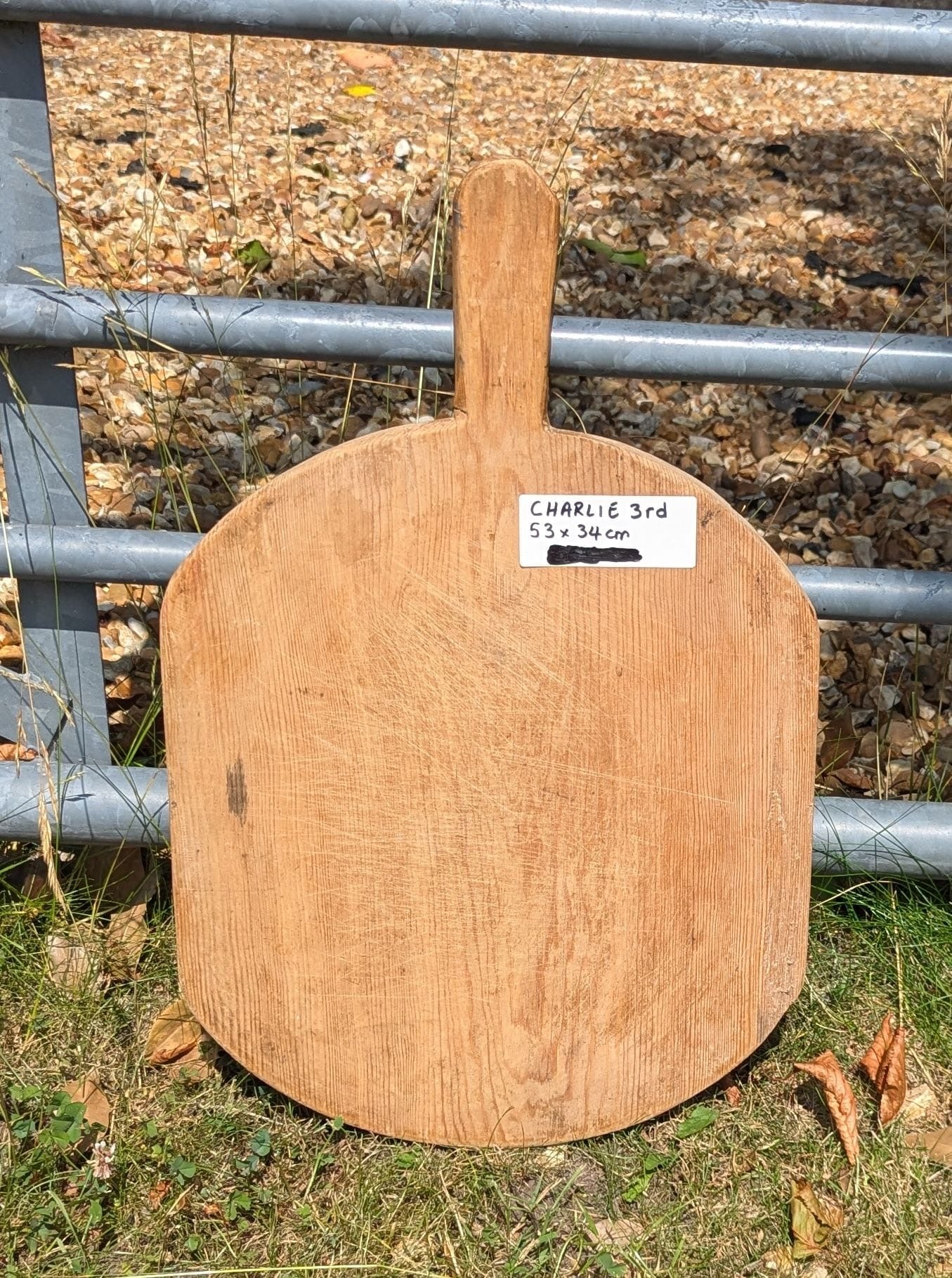 RUSTIC VINTAGE EUROPEAN CHOPPING FOOD BOARD - CHARLIE 3rd - DELIVERY AVAILABLE