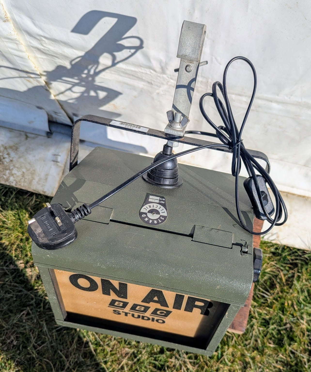 Vintage Original Recording On Air Studio Light - Delivery Included