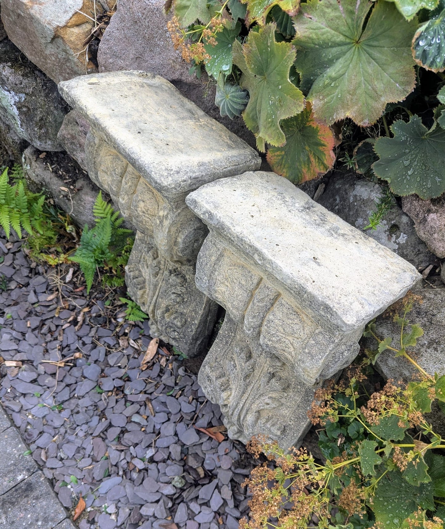 English Stone Italain style decorative wall Corbels - Delivery Available