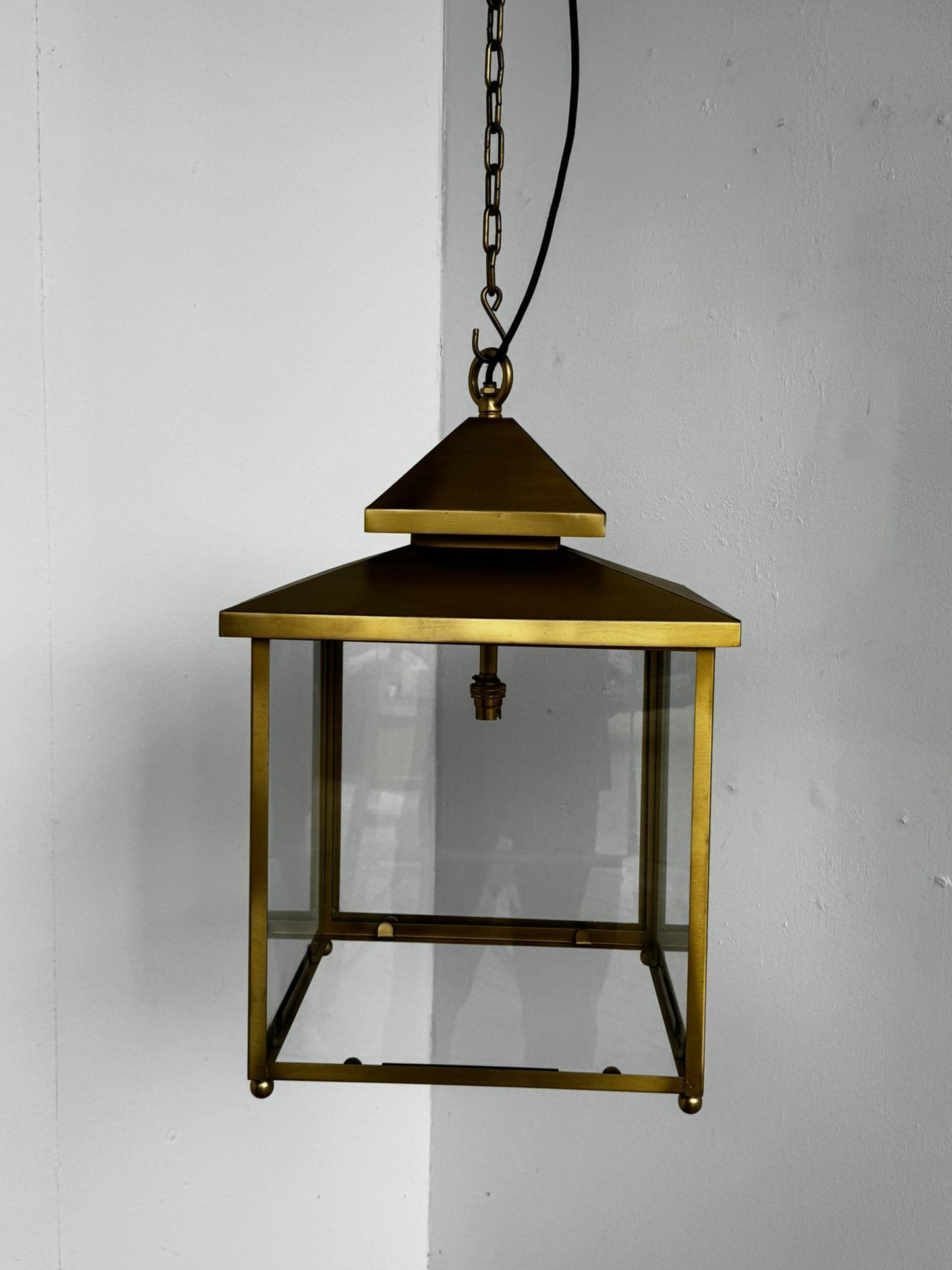 Vintage Gold Brass Lantern - Delivery Available UK