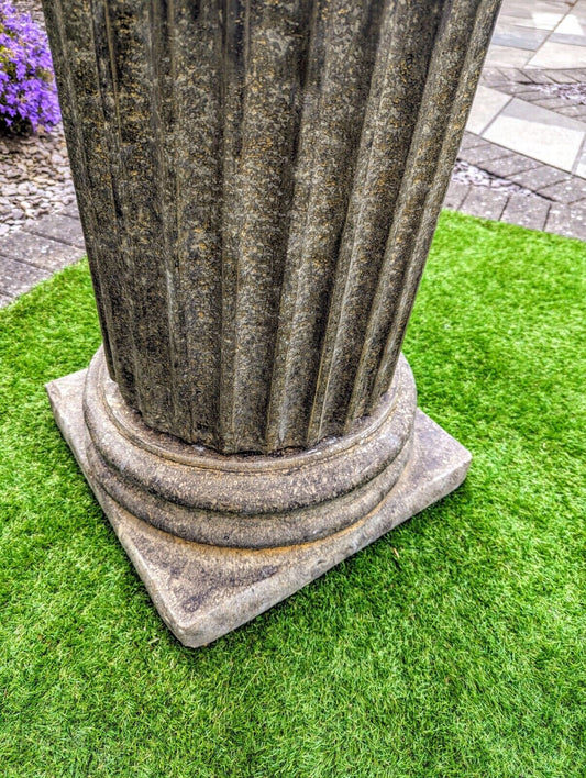 Vintage Style Reeded 3 Part Column - Free UK Delivery