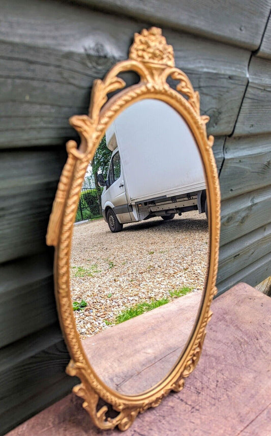 Vintage 19th Century Style Gilt Framed Mirror - Free UK Delivery