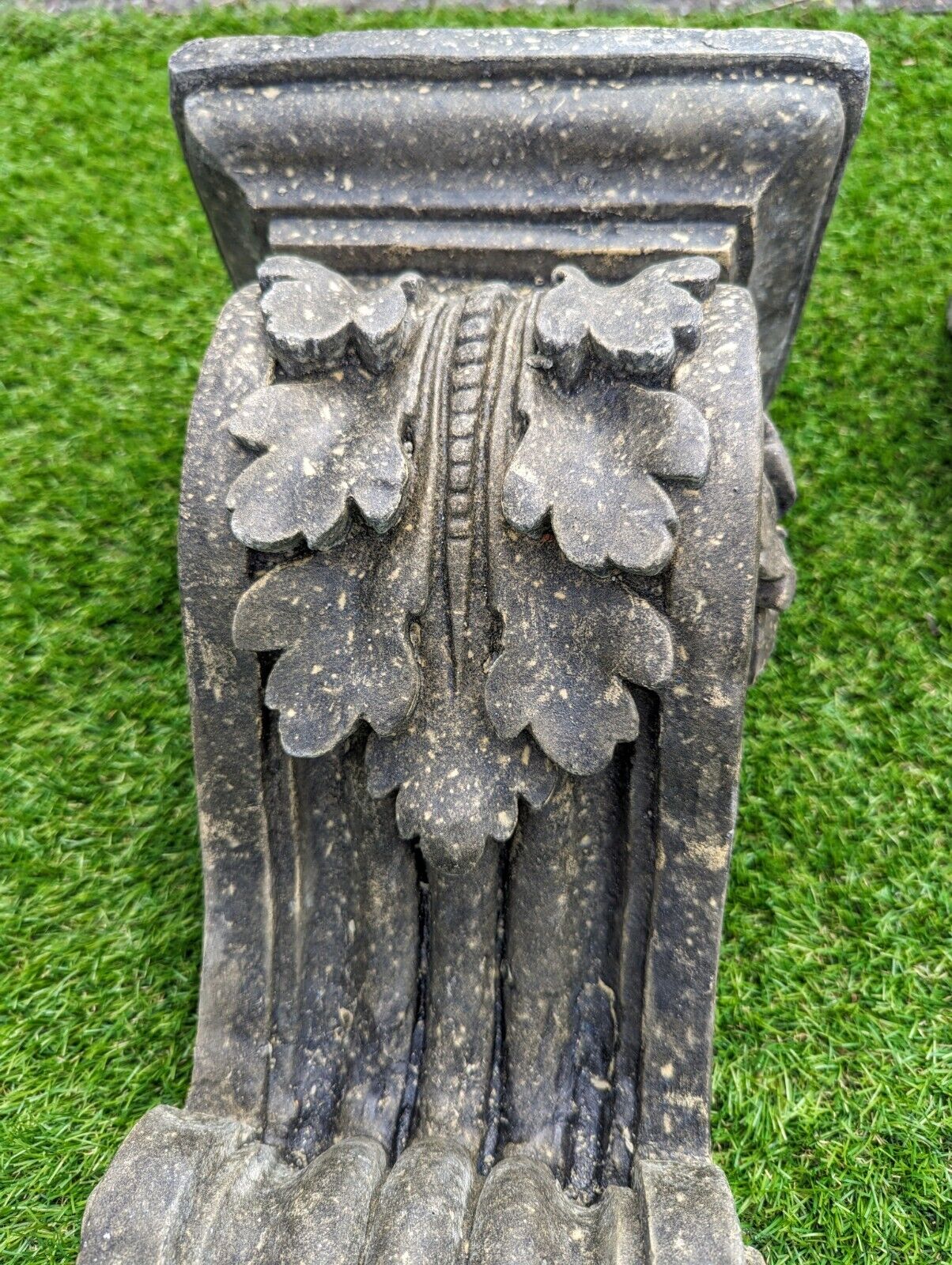 Vintage English Stone Decorative Wall Corbels - Free UK Delivery