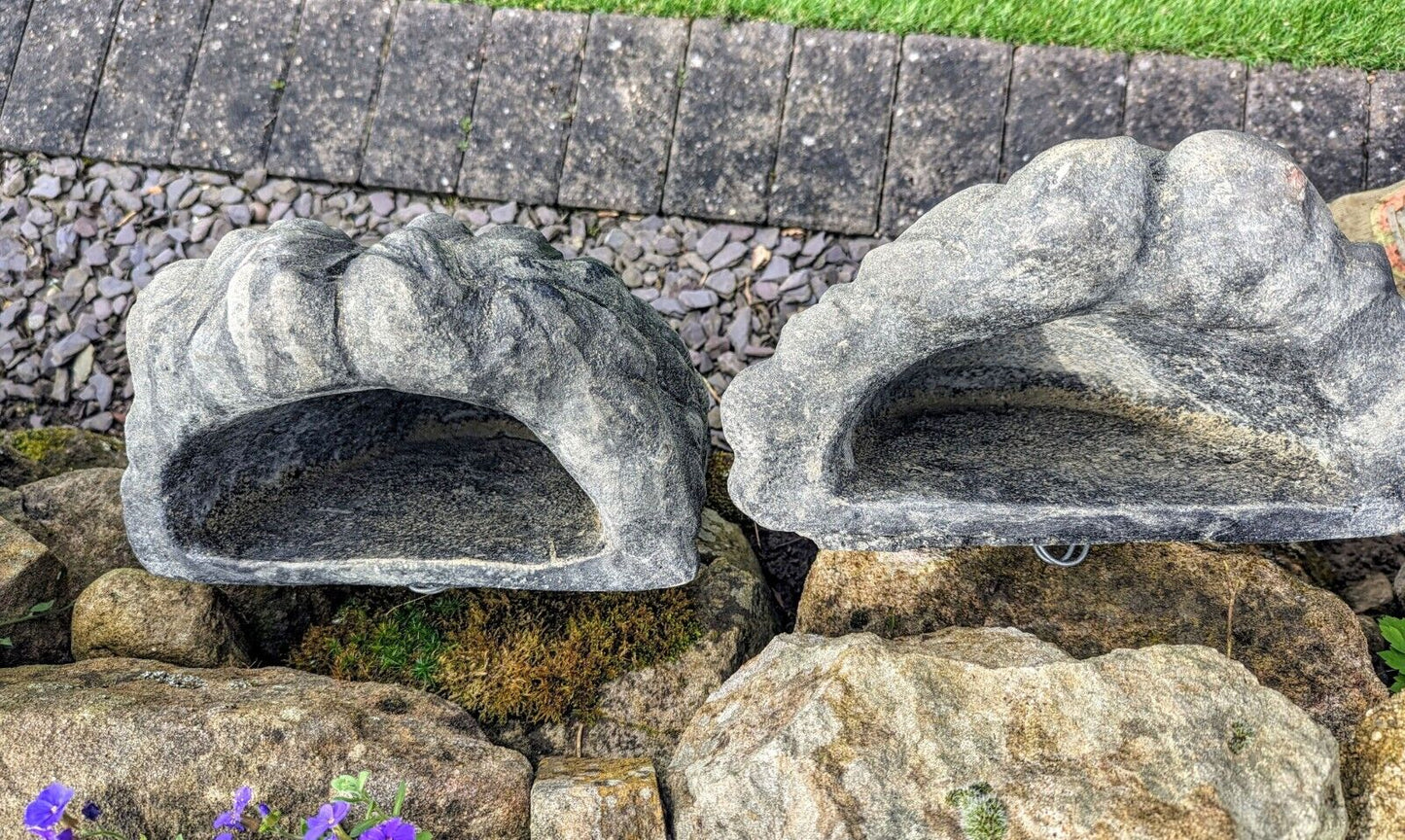 Vintage Poseidon & Aphrodite Wall Planters - Delivery Available