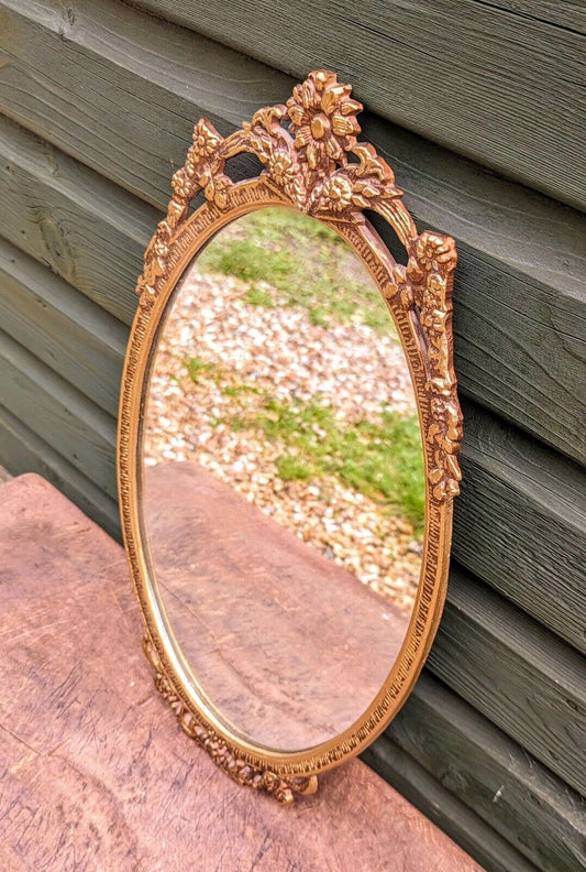 Vintage 19th Century Style Gilt Framed Mirror - Free UK Delivery