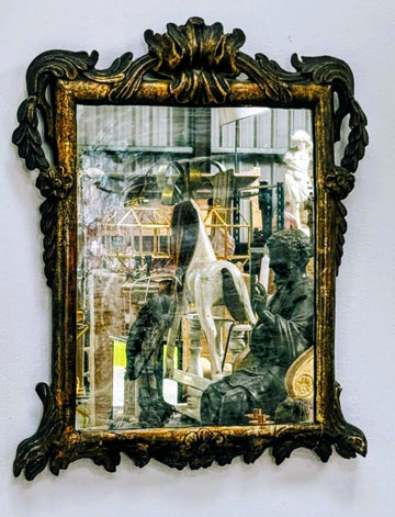 Quality Classic Baroque 18th Century Carved Gilt Mirror - Free UK Delivery
