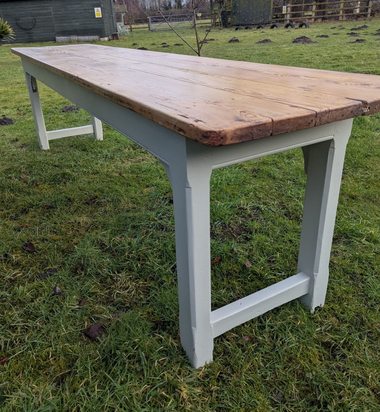 Fantastic Vintage Large Rustic French Dining /Console Table - UK Delivery Included