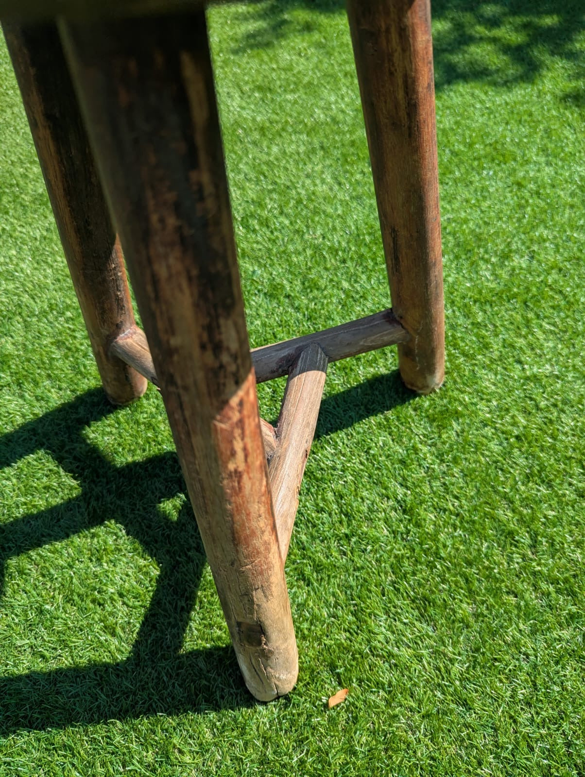 Ruby 1st Rustic reclaimed Elm Antique stool - Delivery Available
