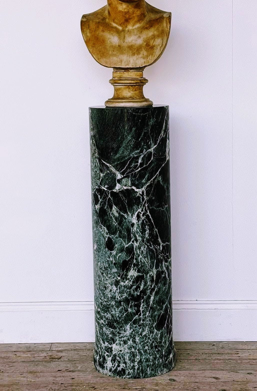 High Quality Green Marble Grand Tour Column - Delivery Available In UK