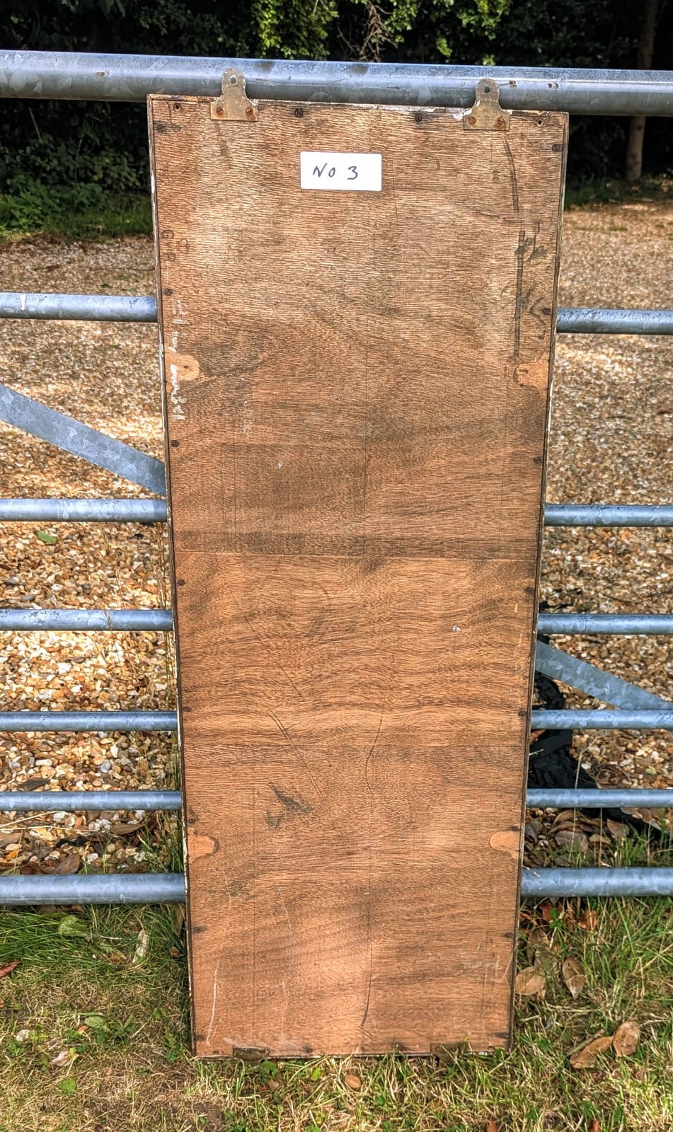 Vintage Air ministry Mid century Oak mirror No.3 - Delivery Available