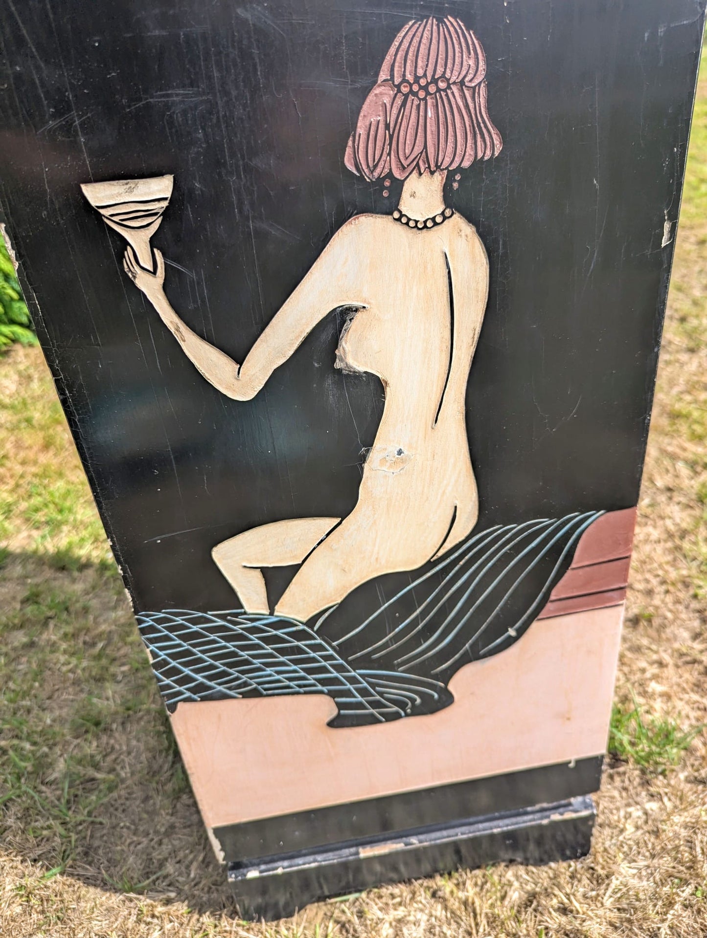 Classic Chic 1930s style Art deco column - Delivery available