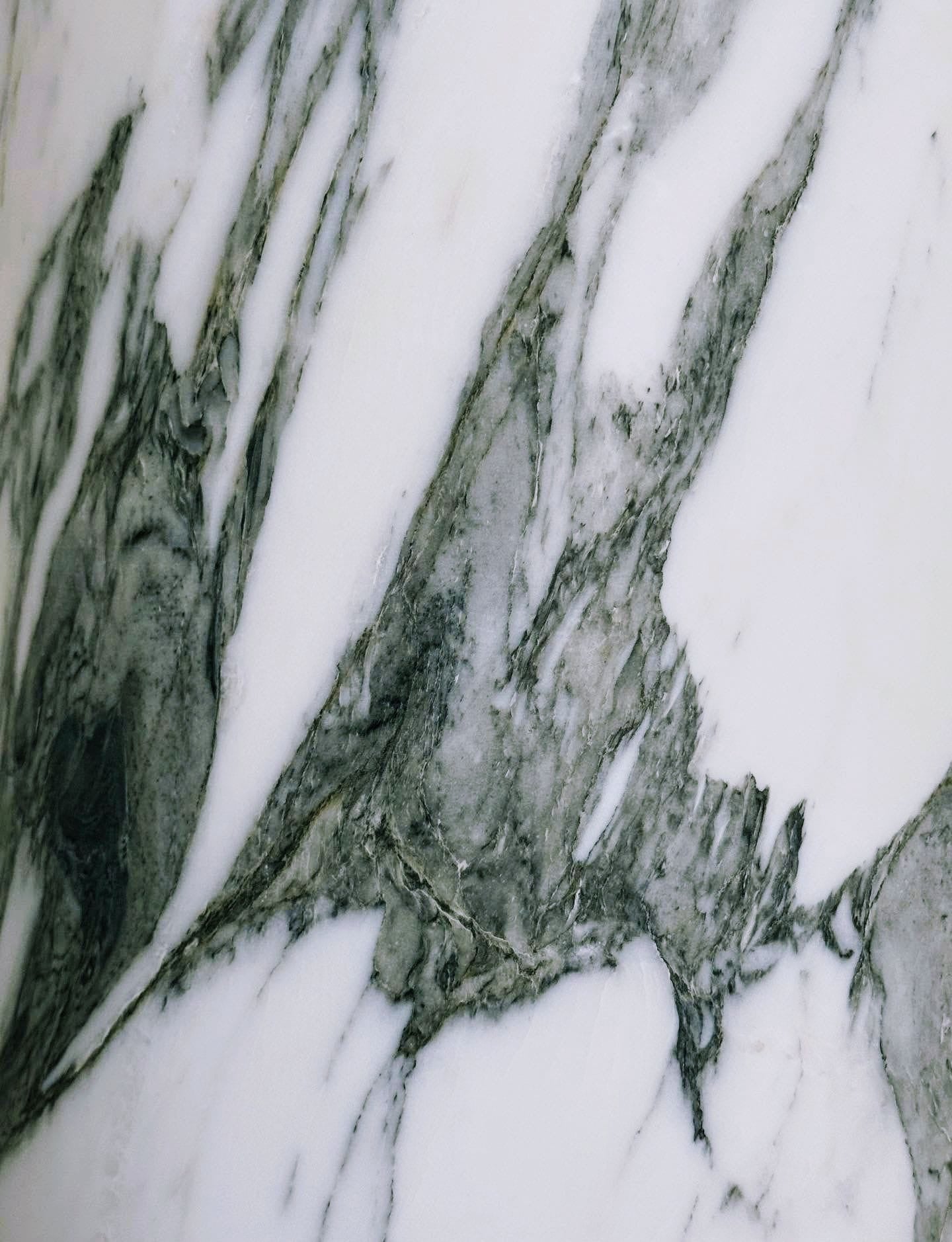 Arabescato Marble Grand Tour Column - Delivery Available In UK