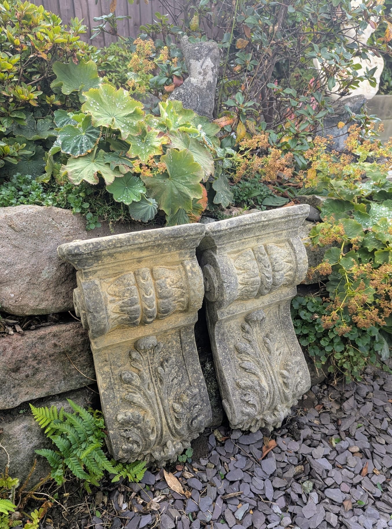 English Stone Italain style decorative wall Corbels - Delivery Available