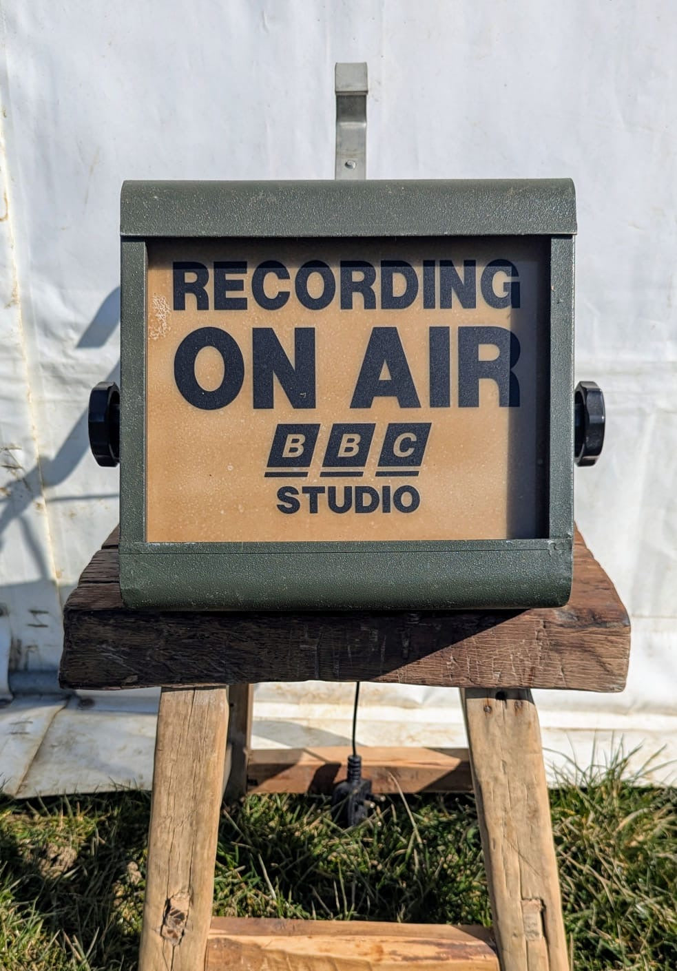 Vintage Original Recording On Air Studio Light - Delivery Included