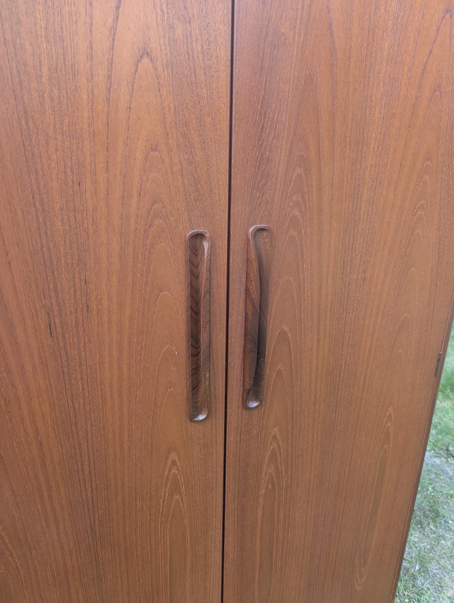 Mid Century G Plan Fresco teak double wardrobe - Delivery Available
