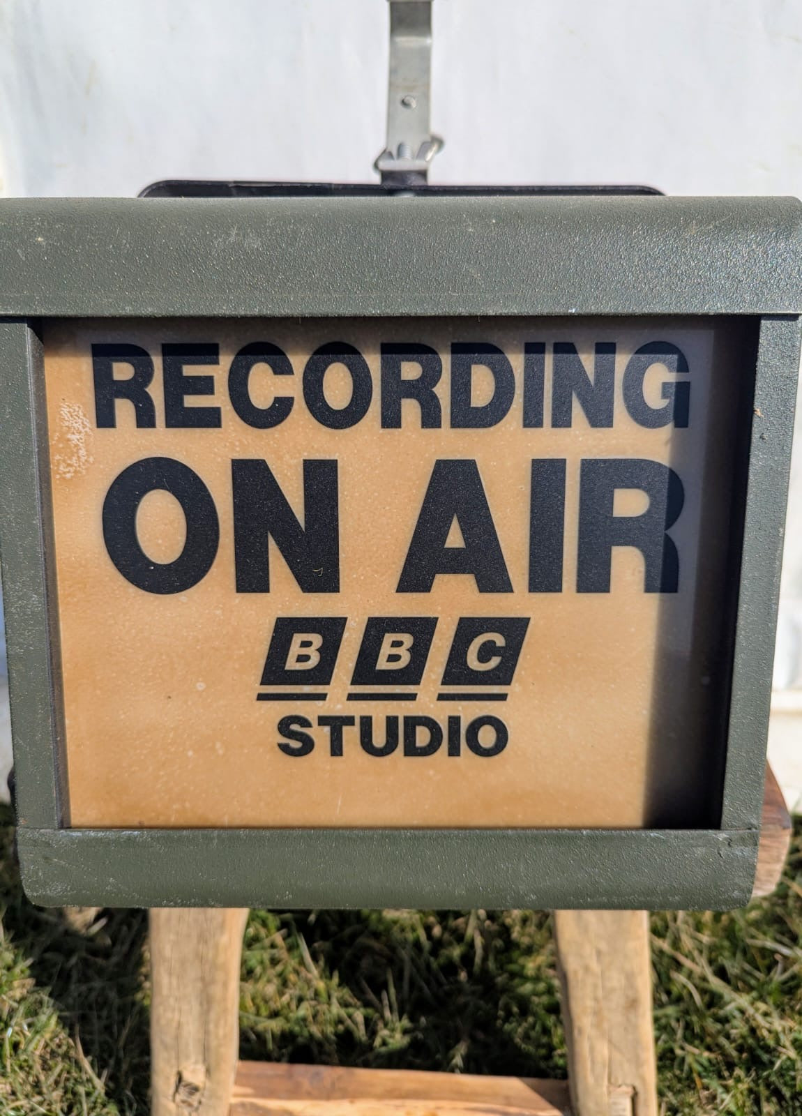 Vintage Original Recording On Air Studio Light - Delivery Included