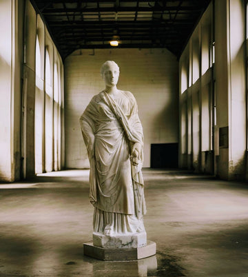 Impressive Classical Finely Carved Marble Ceres Circa 1800 - Delivery included