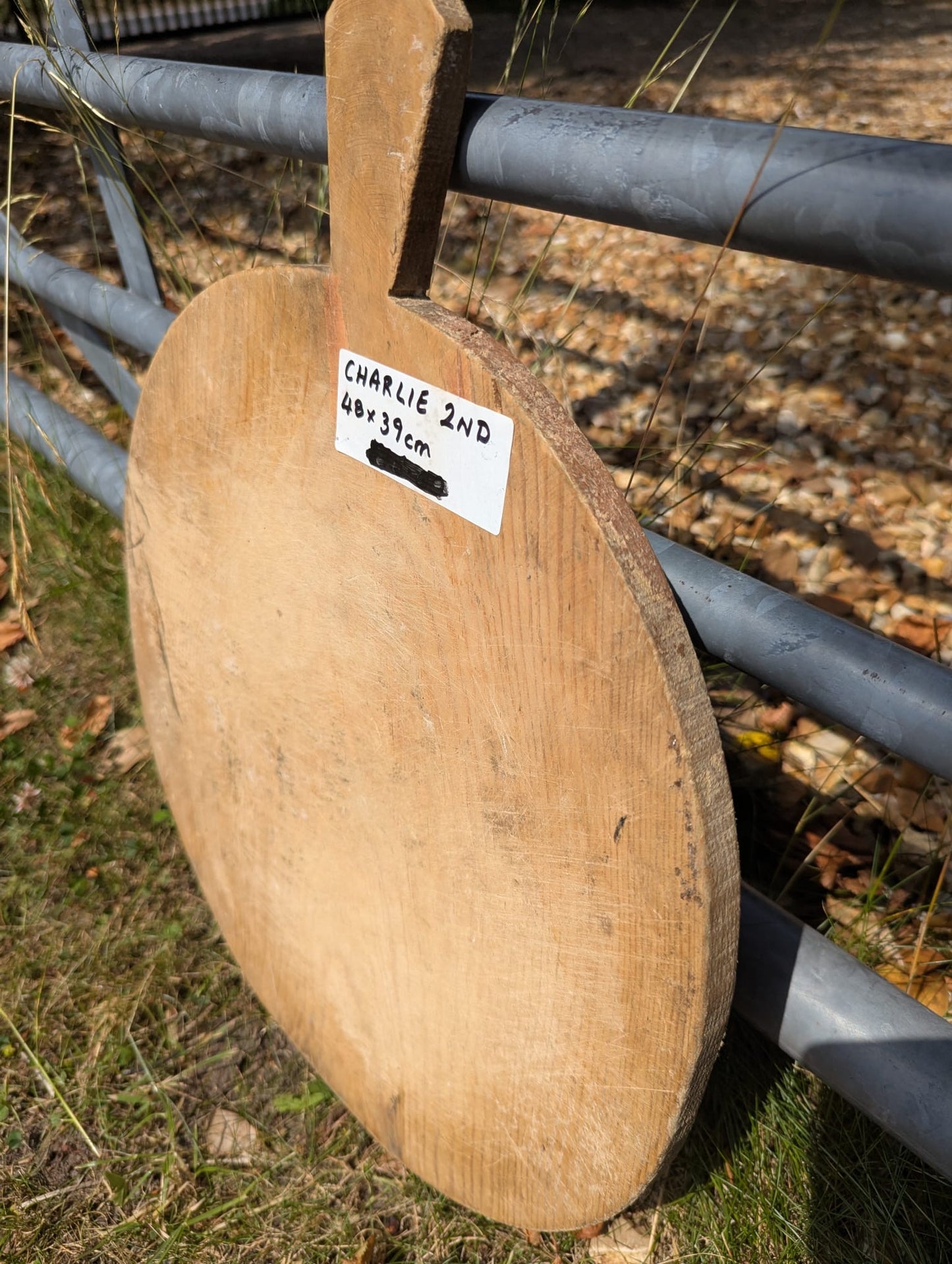 RUSTIC VINTAGE EUROPEAN CHOPPING FOOD BOARD - CHARLIE 2ND - DELIVERY AVAILABLE