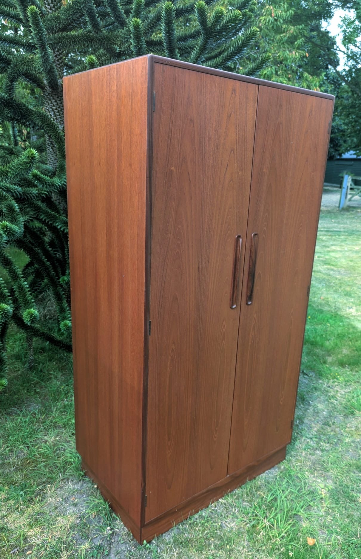 Mid Century G Plan Fresco teak double wardrobe - Delivery Available