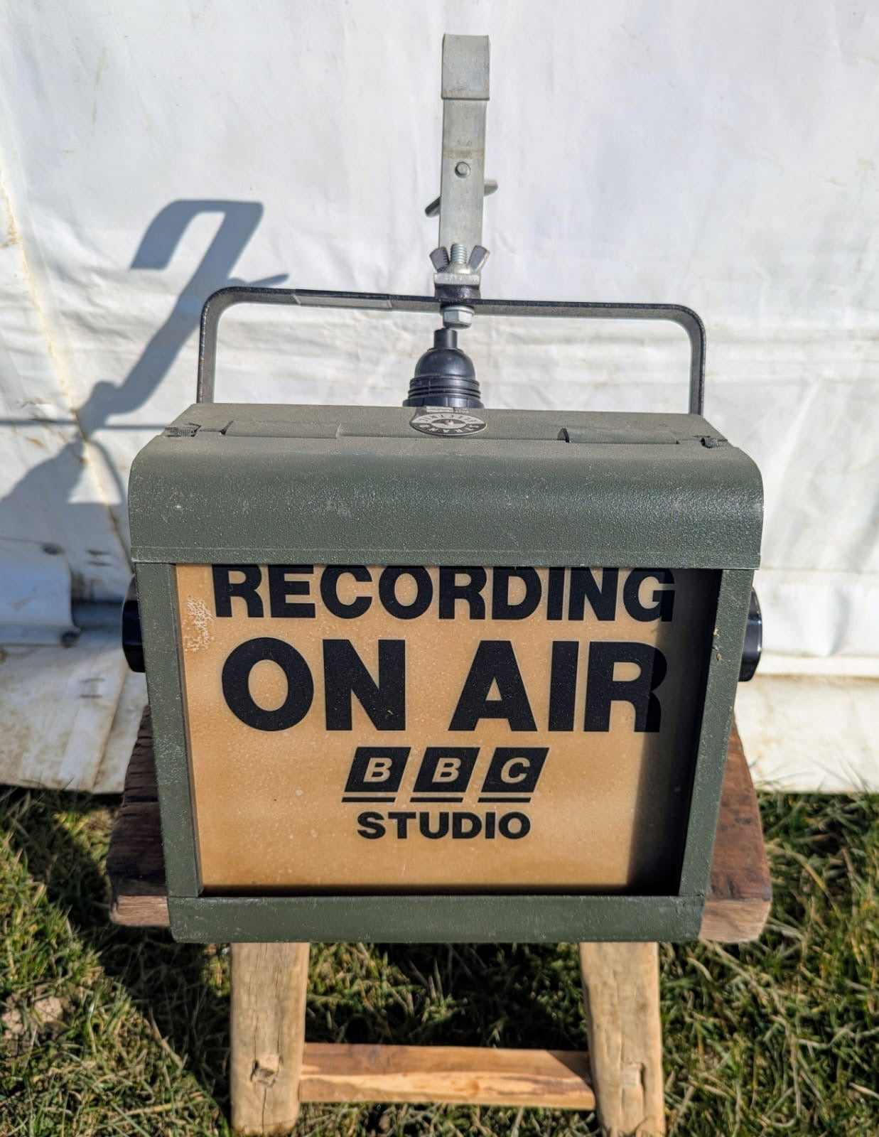 Vintage Original Recording On Air Studio Light - Delivery Included