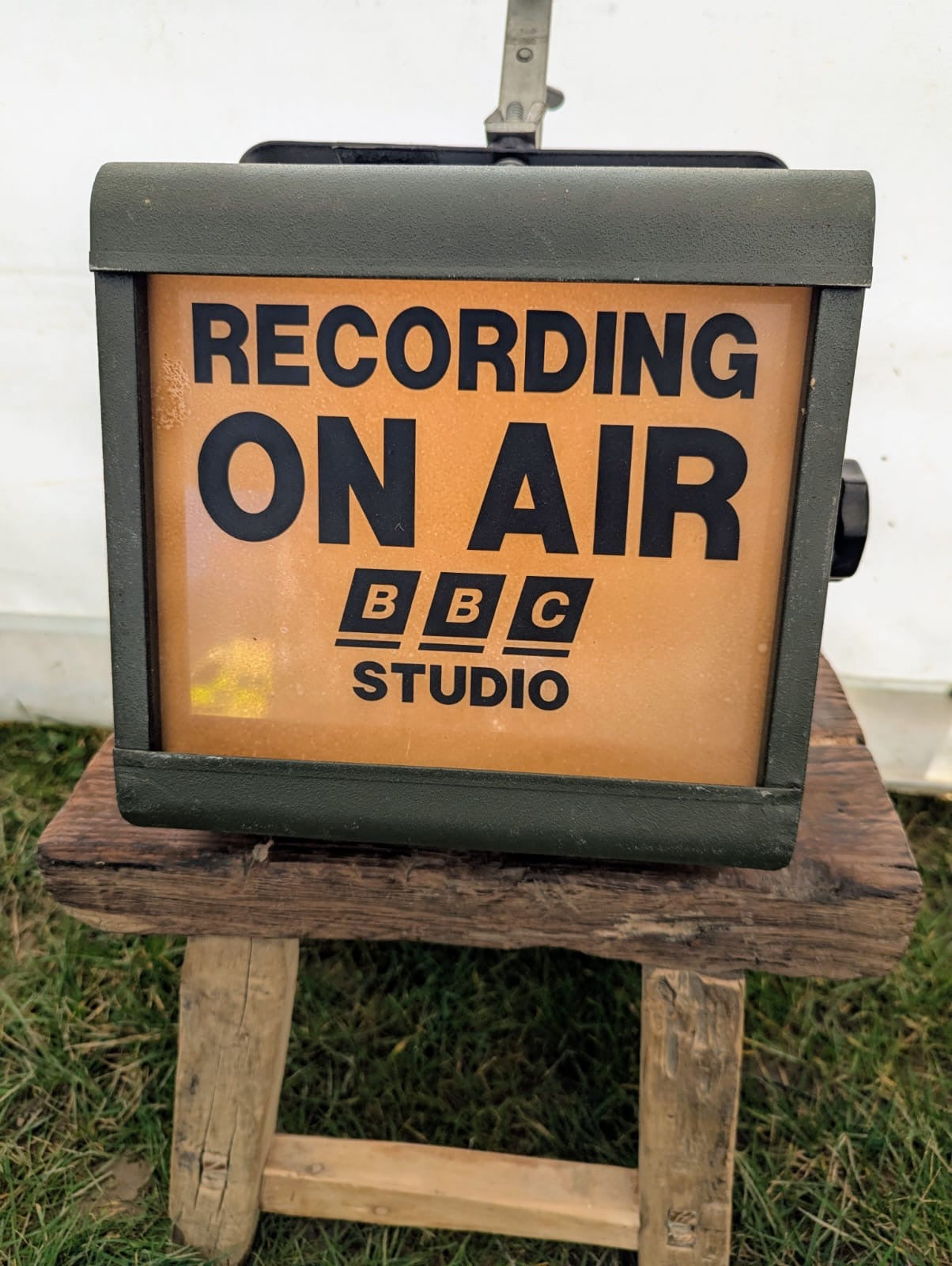 Vintage Original Recording On Air Studio Light - Delivery Included