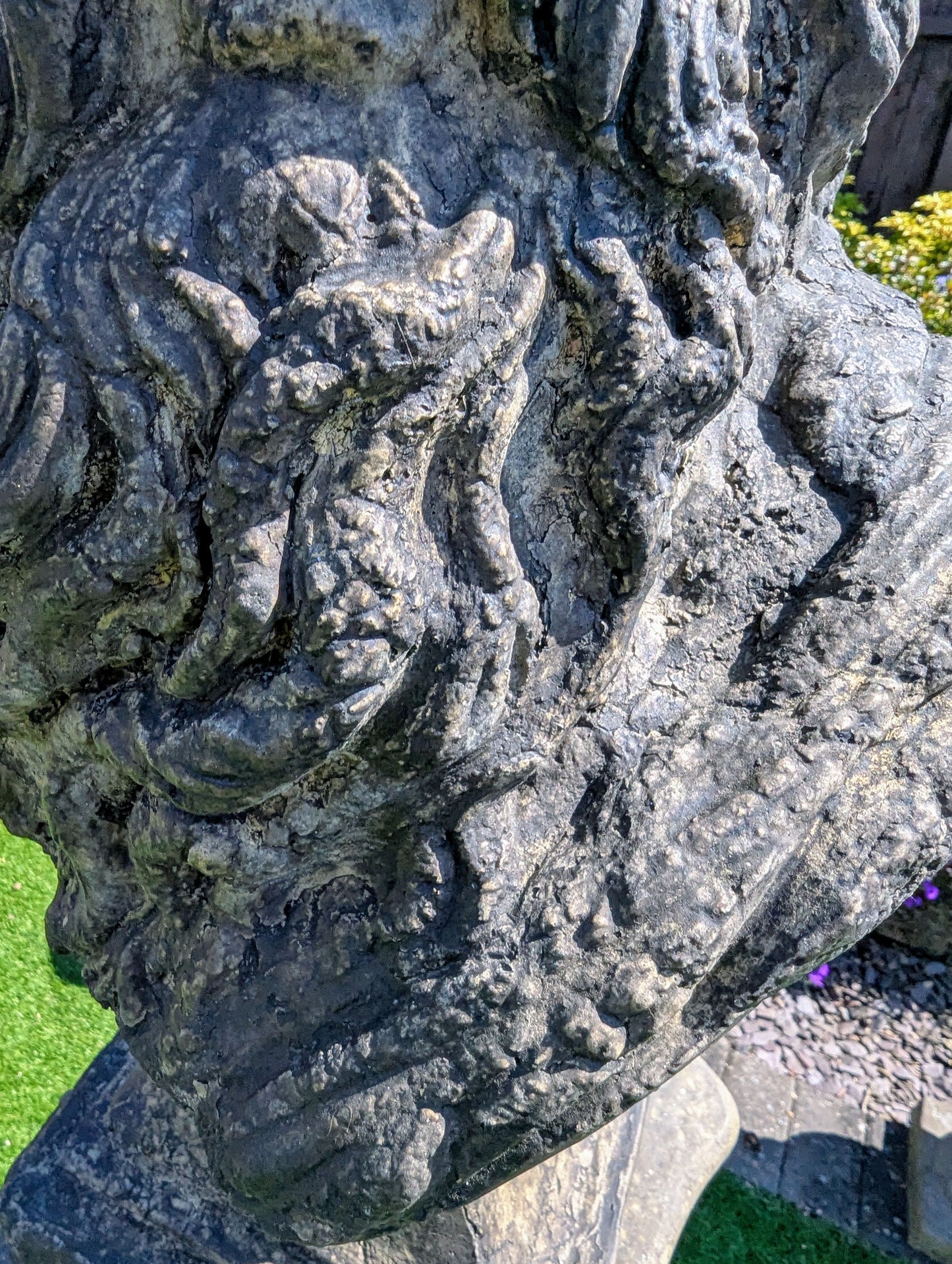 Greek God Zeus English Stone Statue - Free UK Delivery