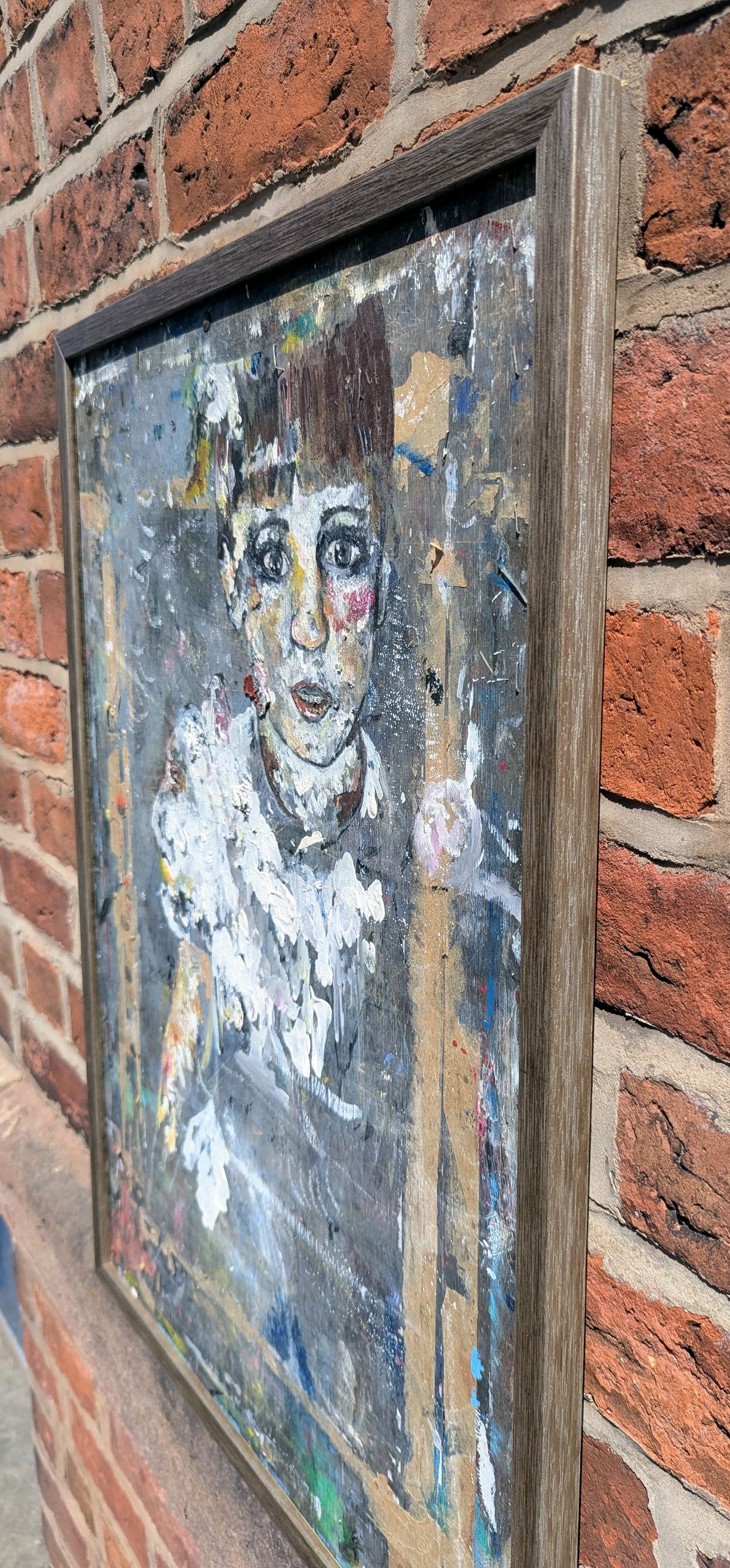 Incredible Abstract Art Oil Painting Girl - Delivery Included