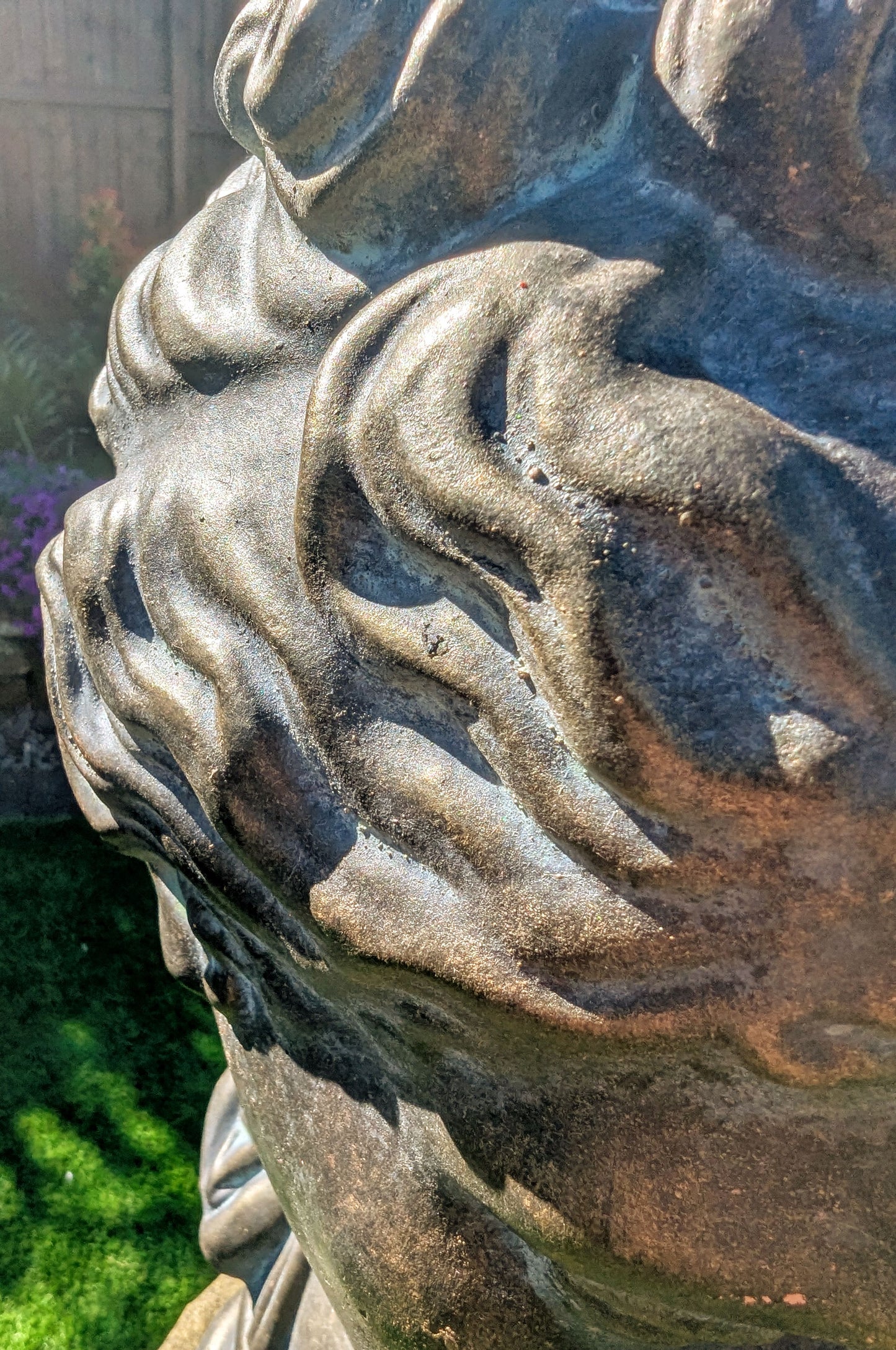 Beautiful Verdigris Bronzed Bust Aphrodite - Delivery available - Free UK Delivery