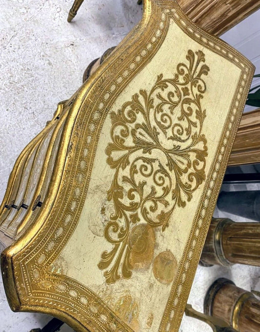 RARE ANTIQUE ITALIAN FLORENTINE 5 DRAWER CHEST