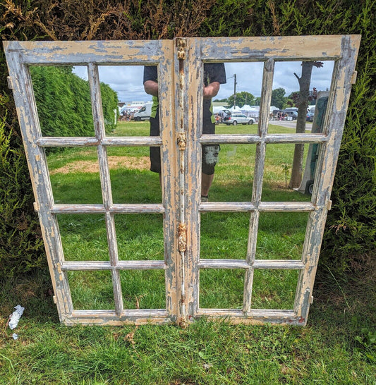 Authentic Rustic French Lior Valley Mirrored Doors - Free UK Delivery