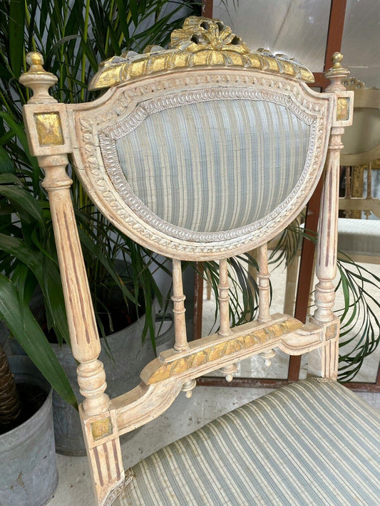 FRENCH GUILDED CHAIRS 19th Century