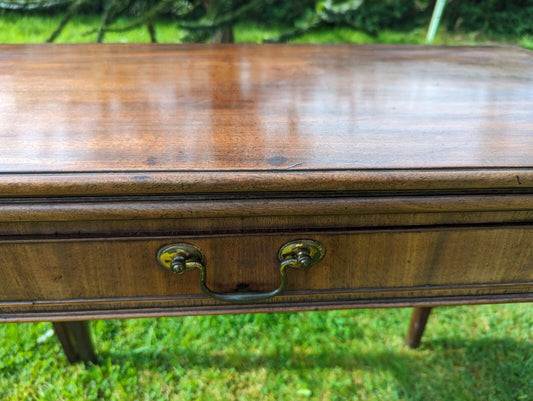 George III Mahogany Fold Over Table