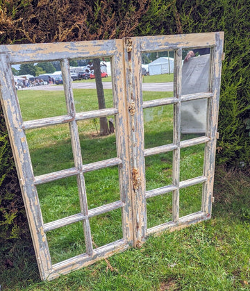 Authentic Rustic French Lior Valley Mirrored Doors - Free UK Delivery