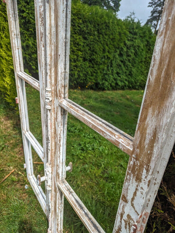 Authentic pair rustic french Lior valley mirror doors - Free UK Delivery