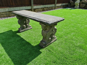 Rams head bench English stone - Free UK Delivery