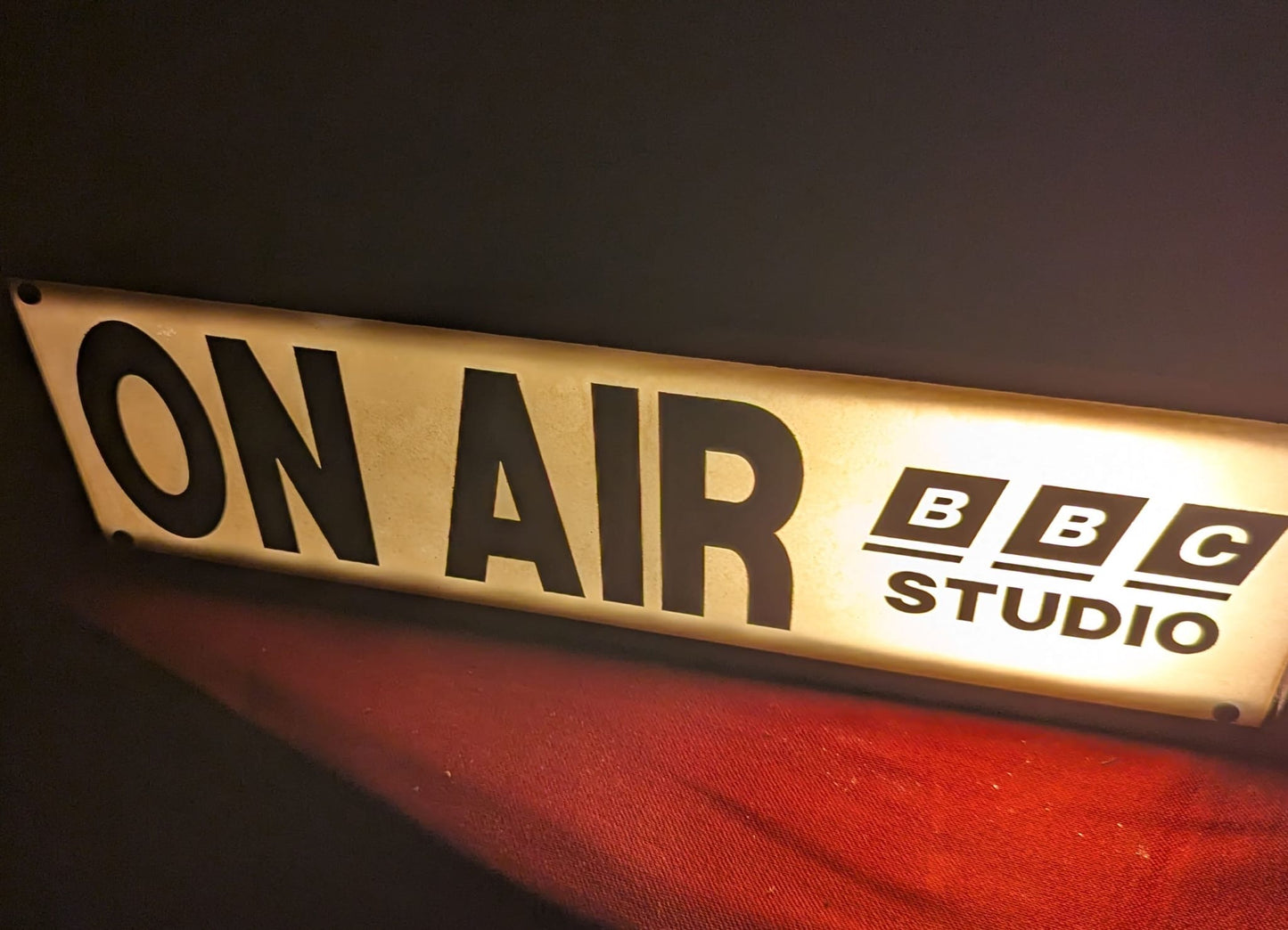 Vintage On Air BBC Studio  Radio Light - Delivery Available