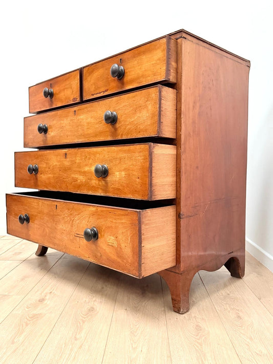 George IV Style Chest of Drawers - Delivery available.