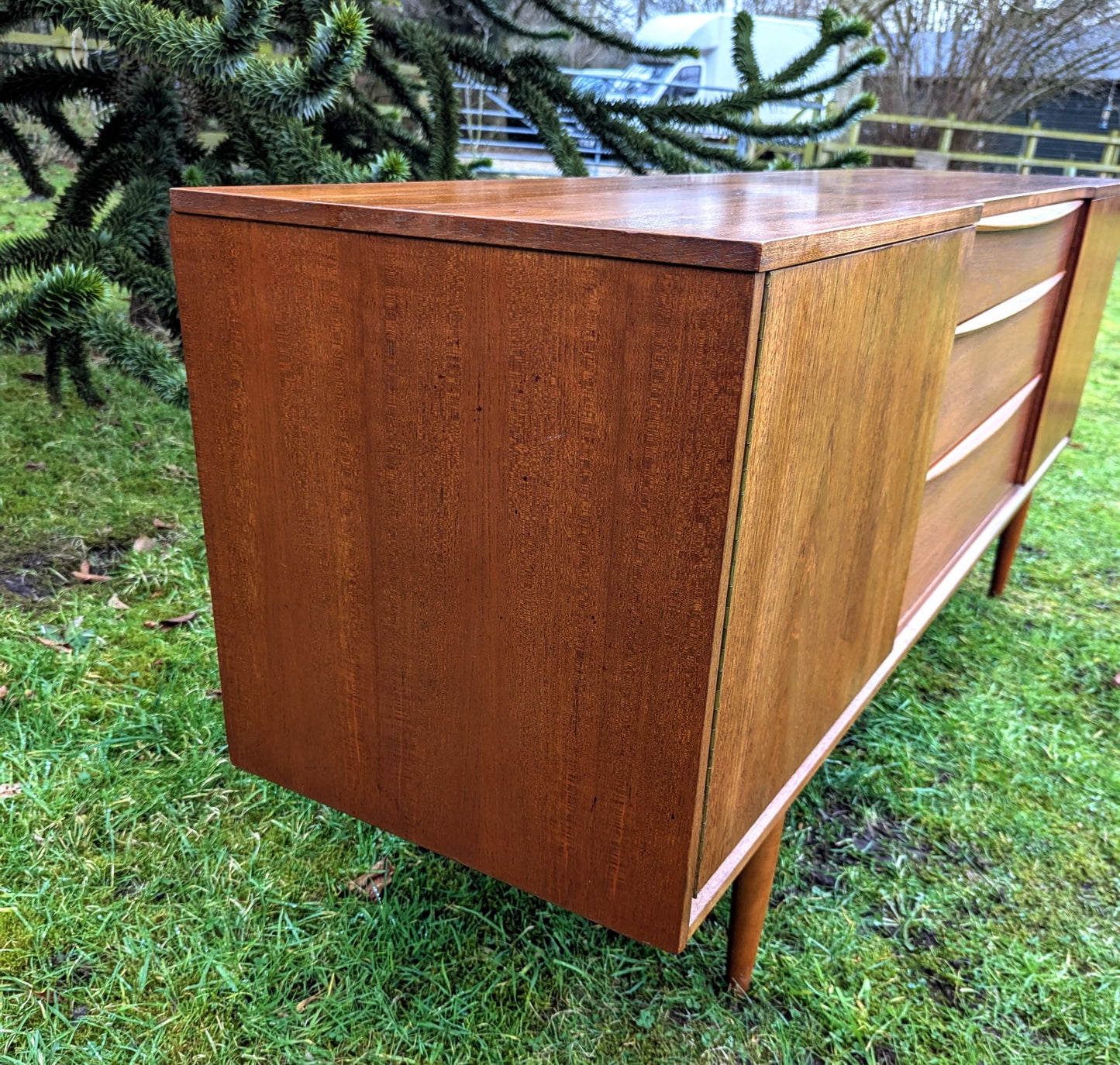 Superb Mid Century Modern McIntosh Style 2 Door Sideboard - Delivery Available