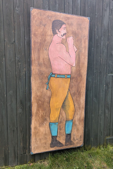 Vintage Tom Sayers bare knuckle fighter Artwork Sign - Delivery Available 0267