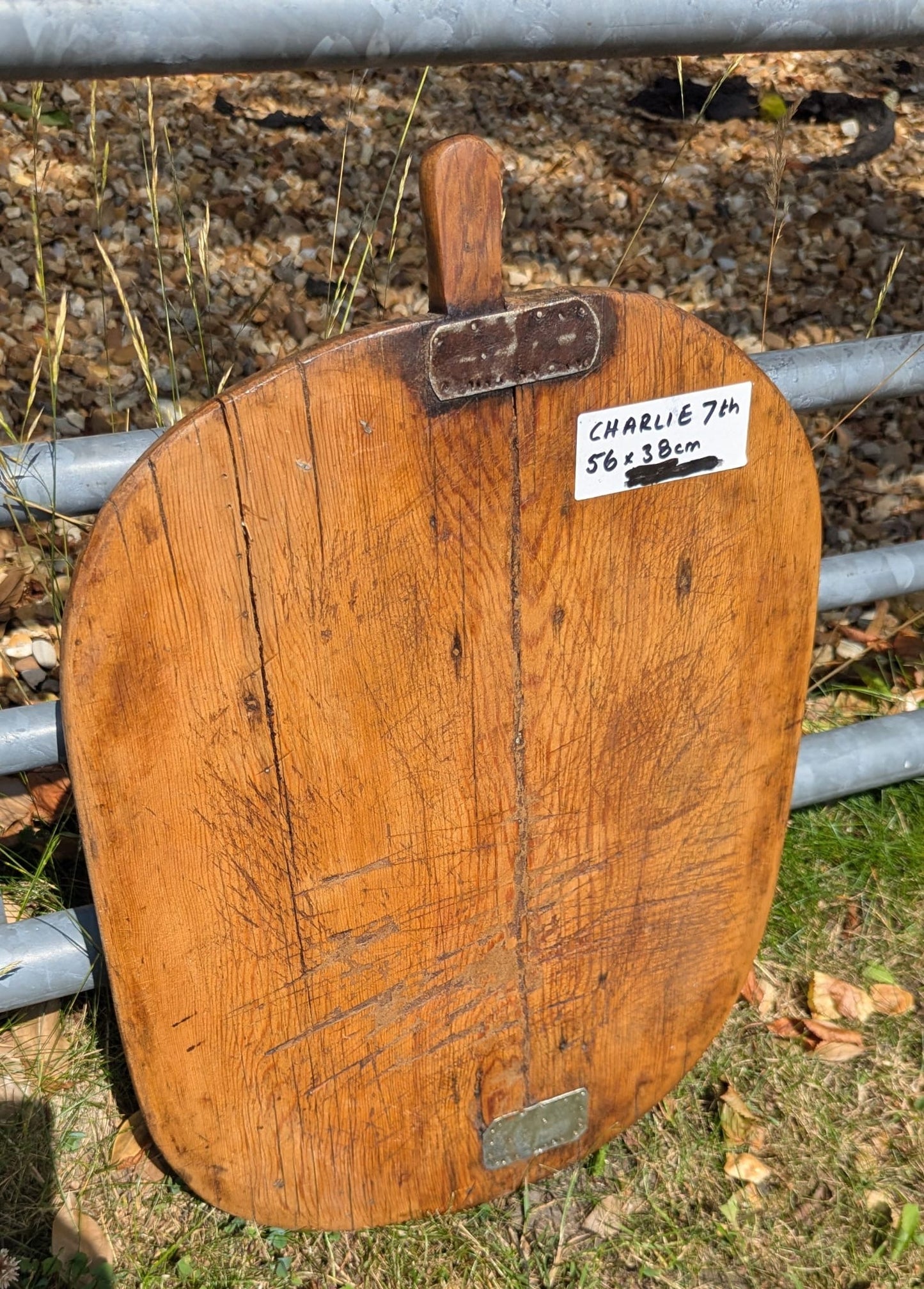 VINTAGE EUROPEAN CHOPPING BOARD - CHARLIE 7th - DELIVERY AVAILABLE