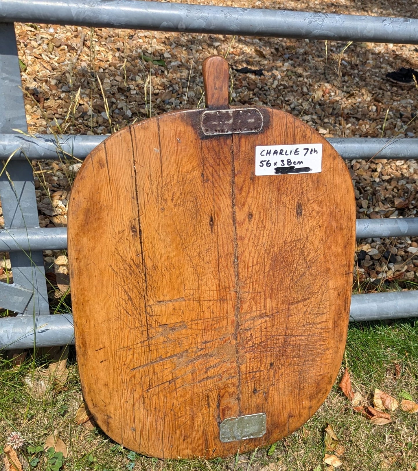 VINTAGE EUROPEAN CHOPPING BOARD - CHARLIE 7th - DELIVERY AVAILABLE