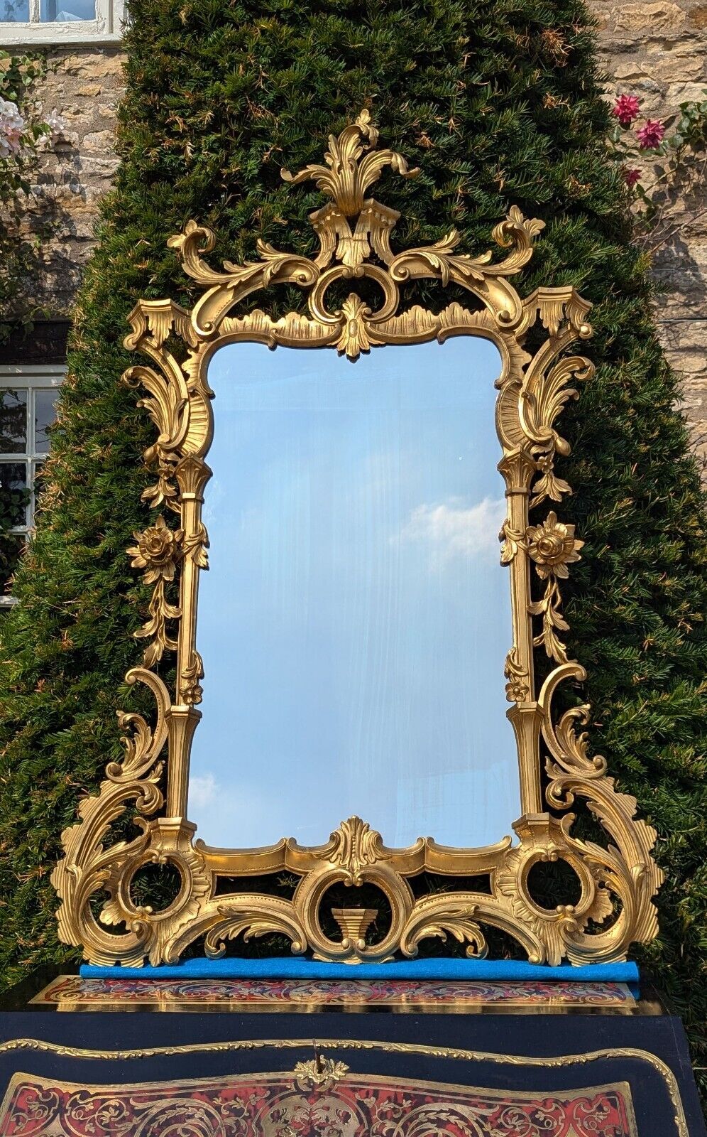 Superb George III 18th Century Chippendale Carved Giltwood Mirror - Delivery Available