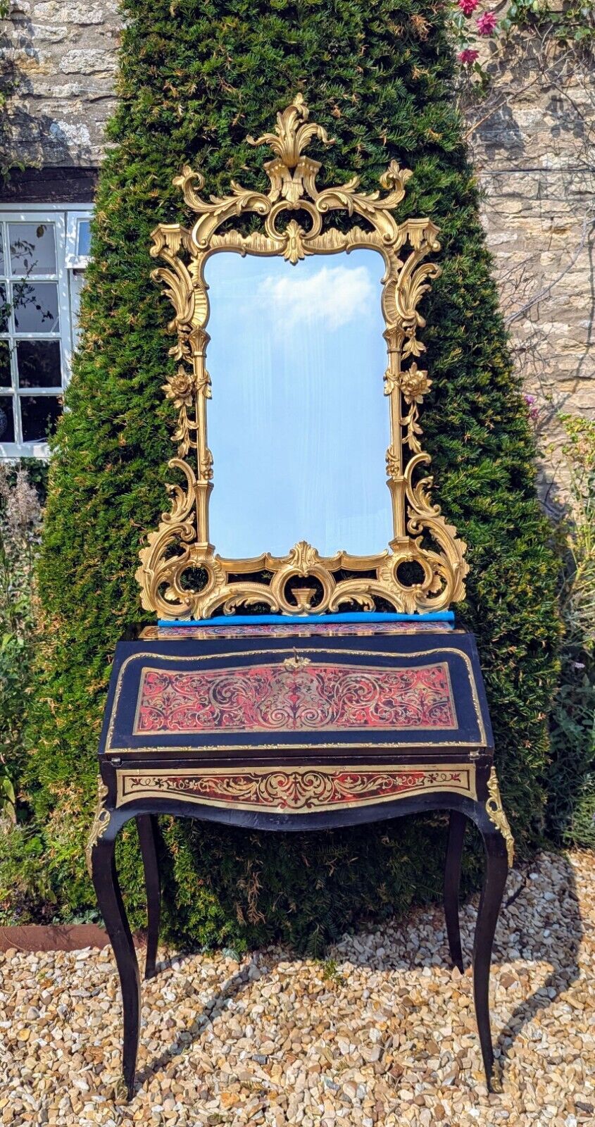 Superb George III 18th Century Chippendale Carved Giltwood Mirror - Delivery Available