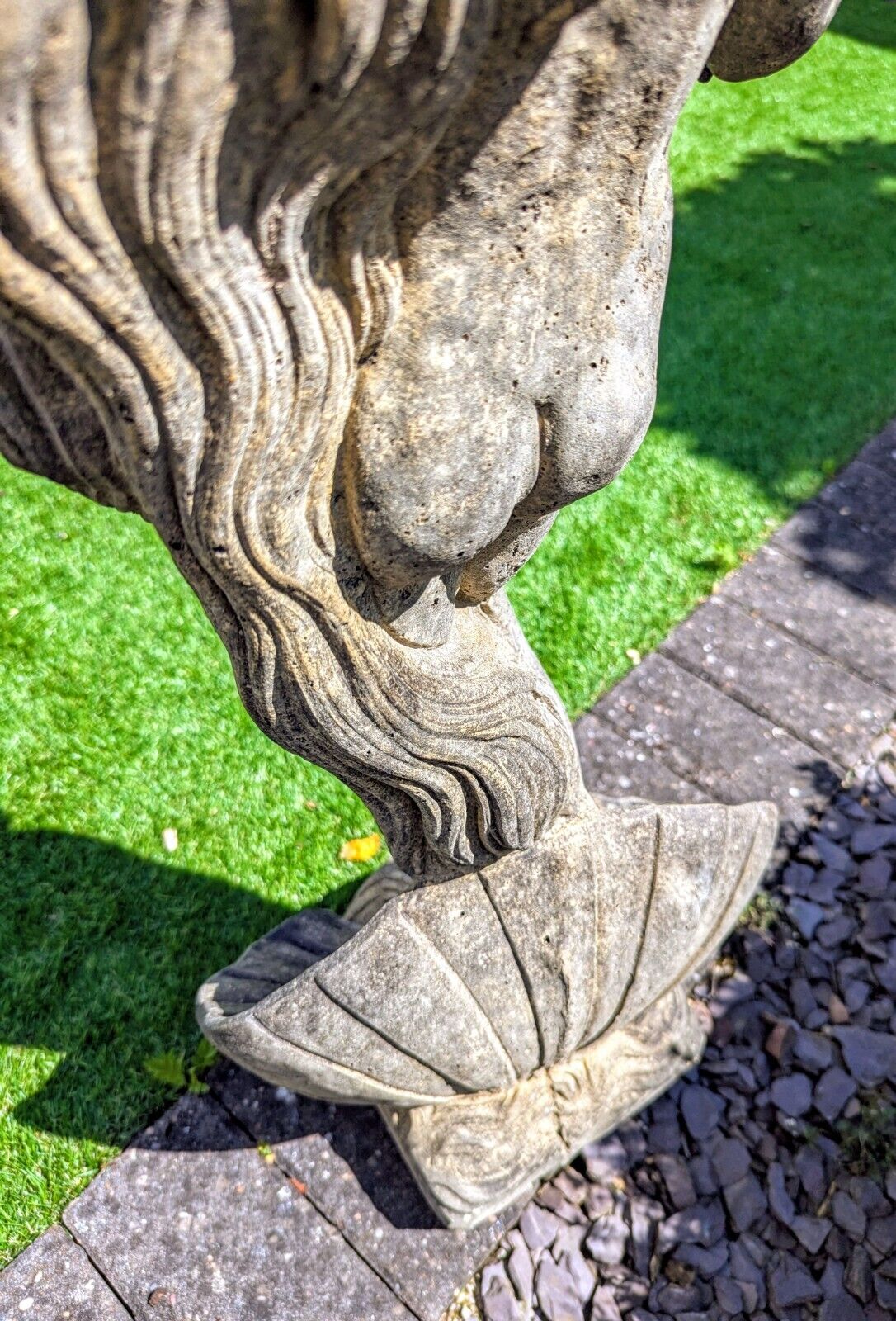 Venus Vintage English Stone Statue - Free UK Delivery