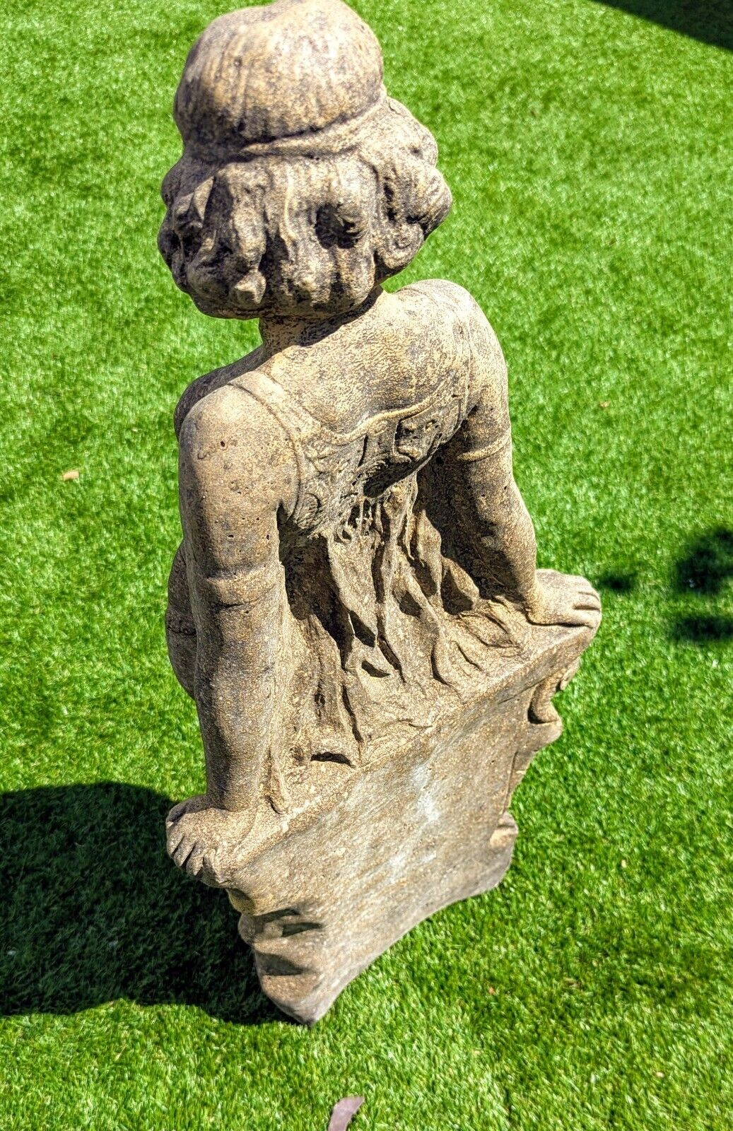 Marlene Vintage English Stone Statue - Delivery Available