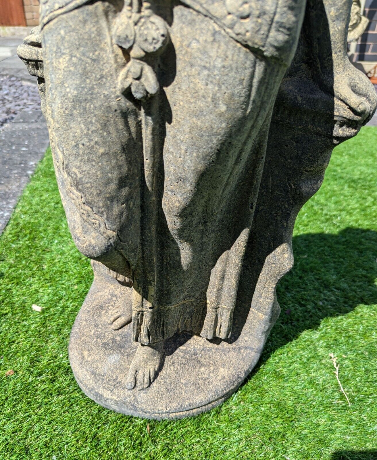 Marlene Vintage English Stone Statue - Delivery Available