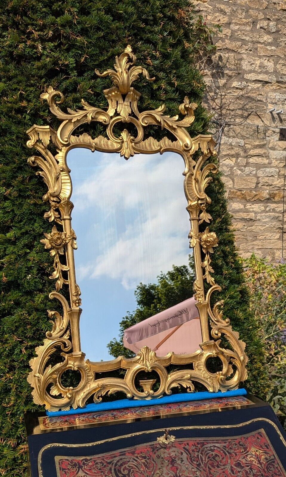 Superb George III 18th Century Chippendale Carved Giltwood Mirror - Delivery Available