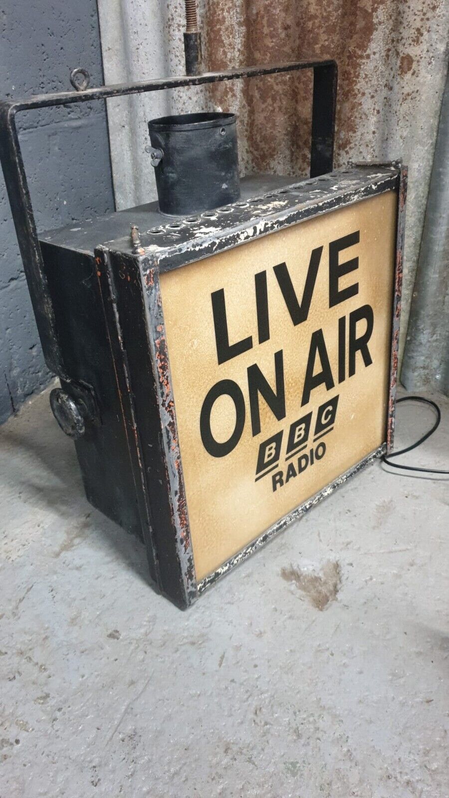 Vintage Live On Air BBC Radio Light - Delivery Available