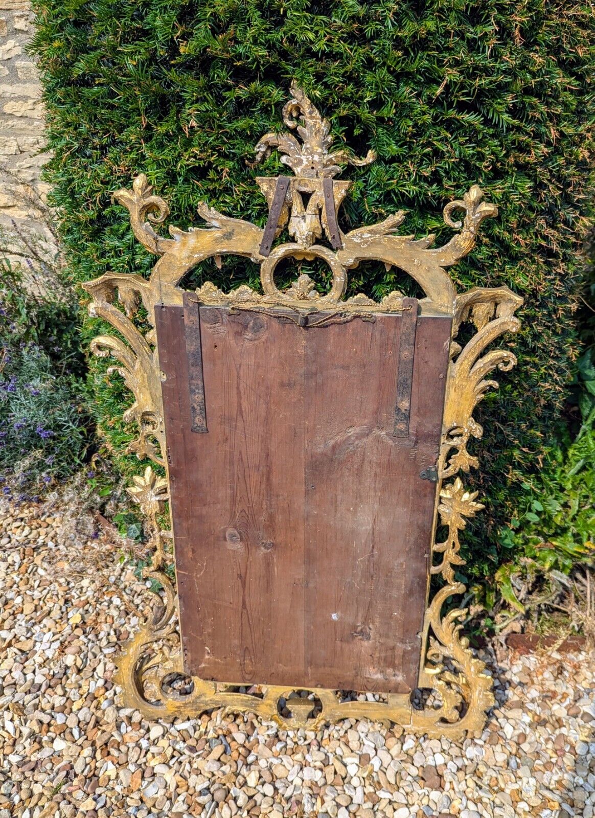 Superb George III 18th Century Chippendale Carved Giltwood Mirror - Delivery Available